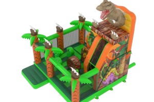 Chateau jungle dinosaure
