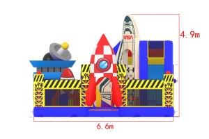 Multiplay base spatial XL avec mur d'escalade 