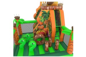 Chateau jungle dinosaure
